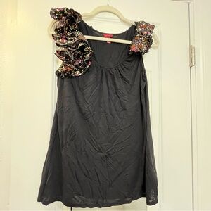 Stylish Kids Dress with Floral Accents